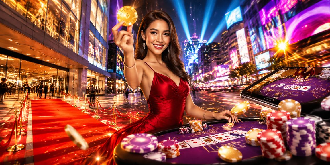 Pemain baccarat di Kuala Lumpur menikmati meja kasino langsung dengan peniaga profesional
