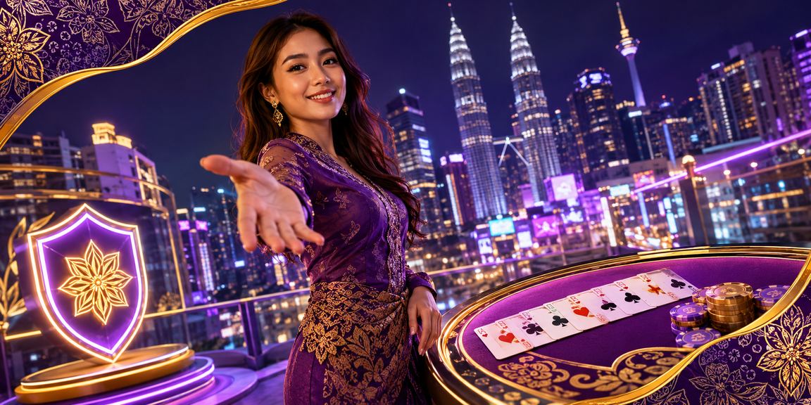 Rummy card game with Malaysian batik motifs at ss12 Casino Kuala Lumpur